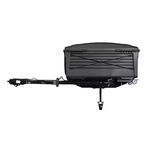 Vonóhorog szállítódoboz TowBox V5 Swing S, fekete