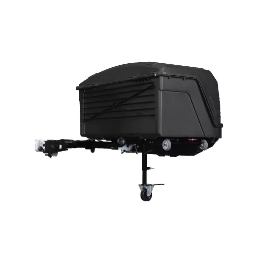 Vonóhorog szállítódoboz TowBox V5 Swing L, fekete