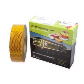 Prizma ragasztószalag szilárd felületre, sárga