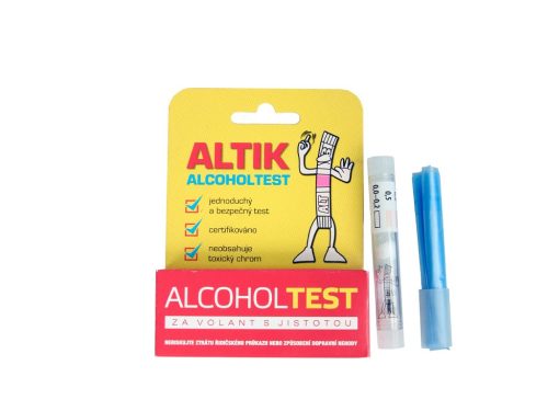 Alkoholteszter / Alkoholszonda eldobható ALTIK