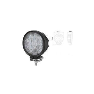 Munkalámpa LED 2200 lm, 135x110x40 mm, 9xLED