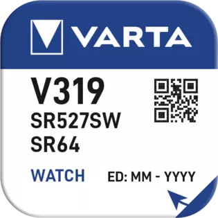 Varta ezüst-oxid gombelem - V319