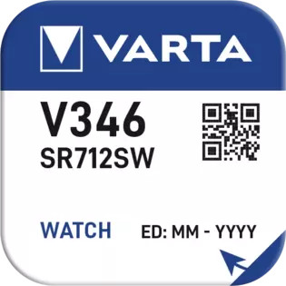 Varta ezüst-oxid gombelem - V346