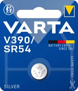 Varta ezüst-oxid gombelem - V390/SR54