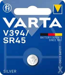 Varta ezüst-oxid gombelem - V394/SR45