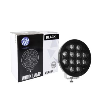   Driving Light - Black Series - Side Bracket - kerek Black, CREE 72W 9" - WLBC157