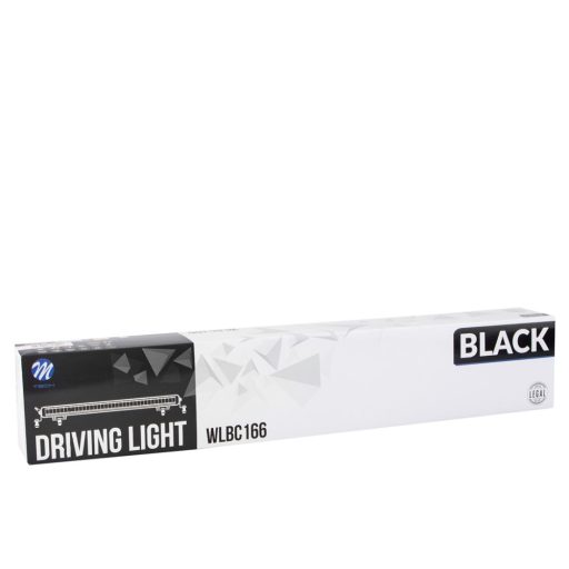 Driving light M-TECH BLACK SERIES 18x5W LED 12-48V 90W 21,1", Egysoros + Dynamic position light - WLBC166