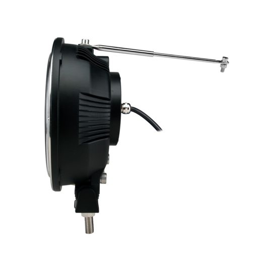 Driving Light - Side Bracket - kerek Chrome, CREE 70W 9" 2nd GEN. - WLC107