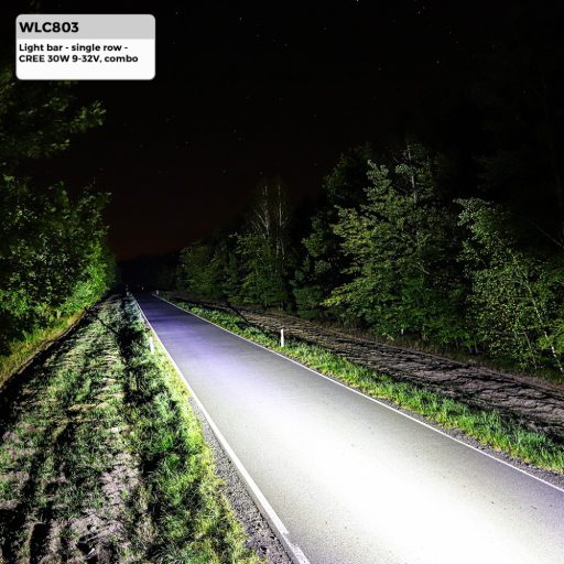 Fényhíd - Egysoros - CREE 30W 9-32V Combo - WLC803