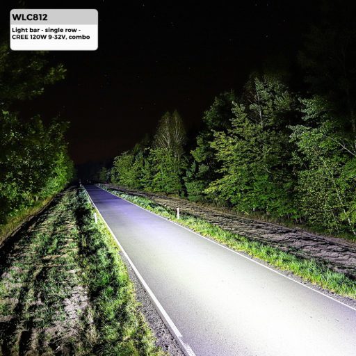 Fényhíd - Egysoros - CREE 120W 9-32V Combo - WLC812