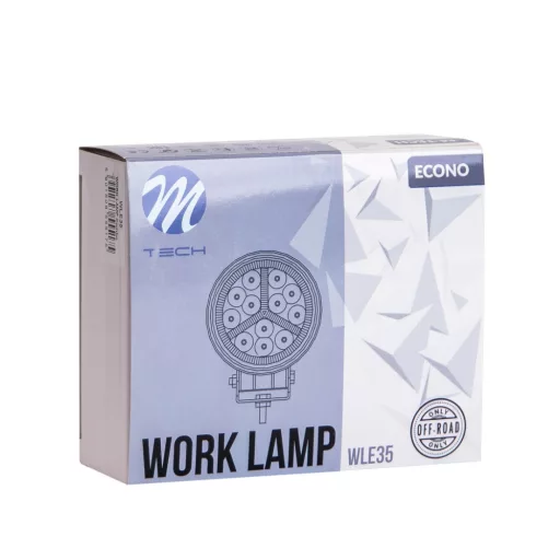 Munkalámpa M-TECH ECONO 4" 47xSMD3030 - kerek 54W 12-30V Combo. - WLE35