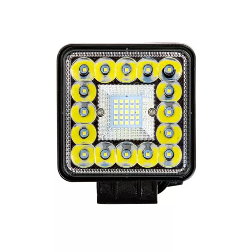 Munkalámpa M-TECH ECONO 4" 41xSMD3030 - Square 42W 10-30V Combo - WLE44