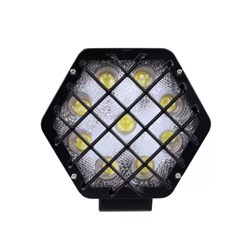 Munkalámpa M-TECH ECONO 4" 9x3W Hex 27W 12-30V 4D Spot - WLE52