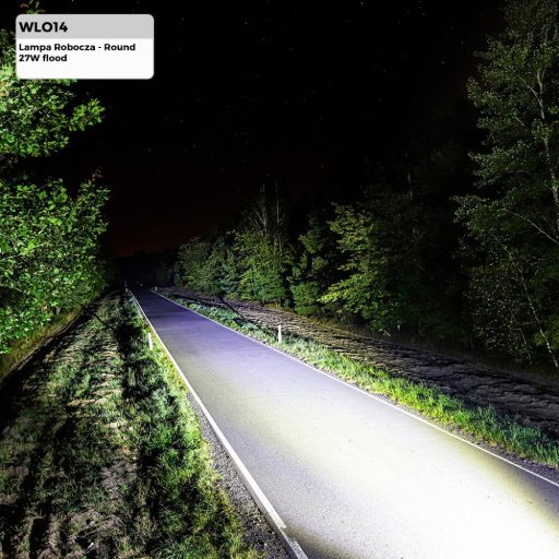 Munkalámpa - kerek 27W Flood - WLO14