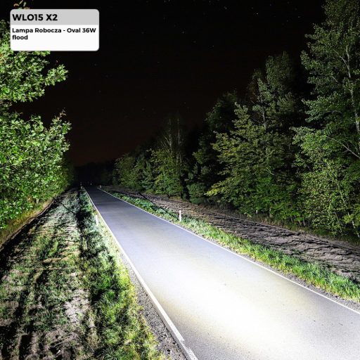 Munkalámpa - Oval 36W Flood - WLO15