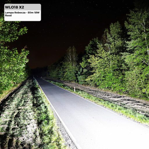 Munkalámpa - Slim 18W Flood - WLO18