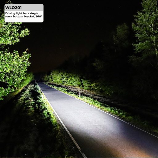 Driving Light - Egysoros - Bottom Bracket, 36W 14" Flood - WLO201