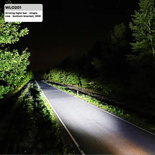 Driving Light - Egysoros - Bottom Bracket, 36W 14" Flood - WLO201