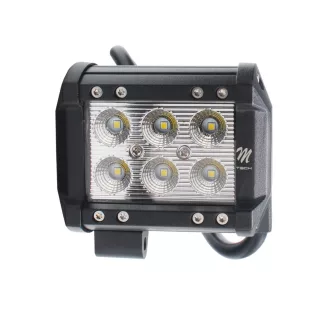   Fényhíd - Dupla soros - Bottom Bracket, 18W 4" Flood - WLO601