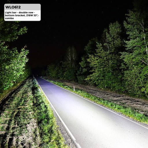 Fényhíd- Dupla soros - Bottom Bracket, 216W 33" Combo - WLO612