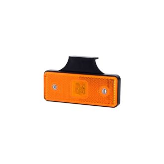  HORPOL LED marker light - HOR42 LD161 narancs with reflector, hanging 12/24V ECE - WMLHOR161