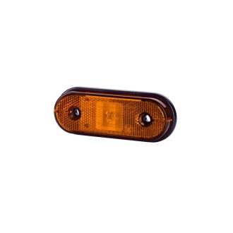   HORPOL LED marker light - HOR61 LD633 narancs with reflector 12/24V ECE - WMLHOR633