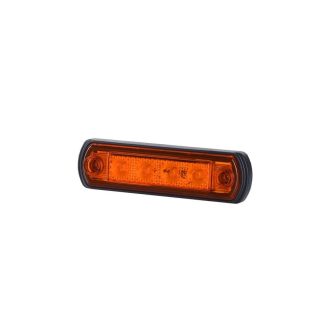   HORPOL LED marker light - HOR65 LD676 narancs with reflector 12/24V ECE - WMLHOR676