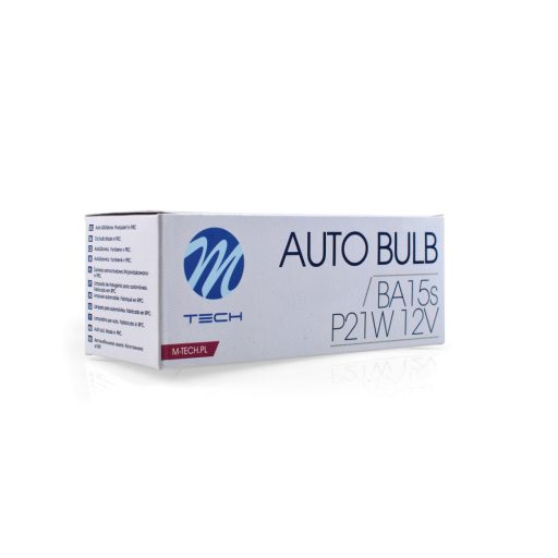 M-TECH izzó BA15s P21W S25 21W 12V CLEAR - Z14 - 10 db