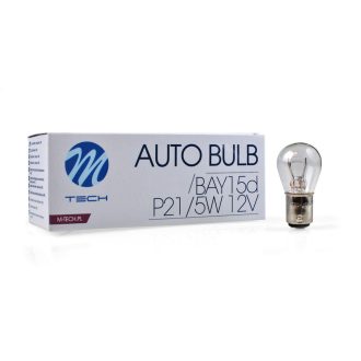 M-TECH izzó BAY15d P21/5W 21/5W 12V CLEAR - Z15 - 10 db