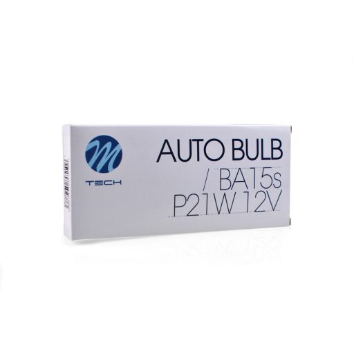 M-TECH izzó BA15s S25 21W 12V AMBER - Z19 - 10 db
