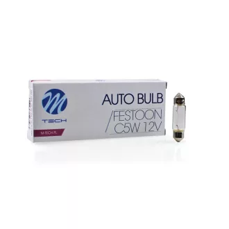 M-TECH izzó C5W 36mm SV8.5 5W 12V - Z33 - 10 db