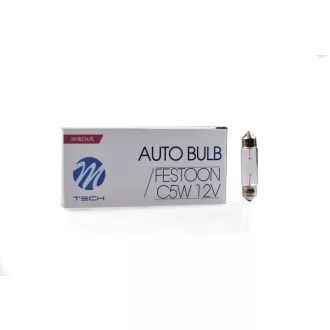 M-TECH izzó C5W 41mm SV8.5 5W 12V - Z34 - 10 db