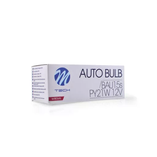 M-TECH izzó BAU15s PY21W 21W 12V AMBER - Z36 - 10 db