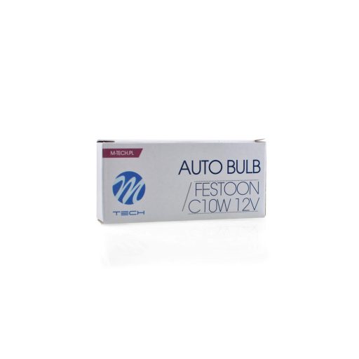 M-TECH izzó C10W Tx36 SV8.5 12V/10W - Z43 - 10 db