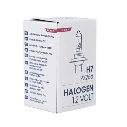 M-TECH Halogén izzó PX26d  H7 12V/55W - Z7