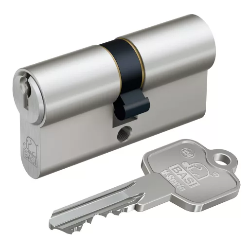 Basi V50 45x45 nikkelezett zárbetét
