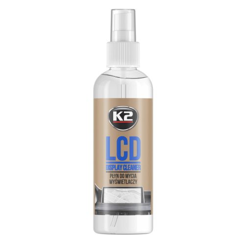 K2 LCD KIJELZŐ TISZTÍTÓ 250 ML Folyadék kijelzők tisztítására